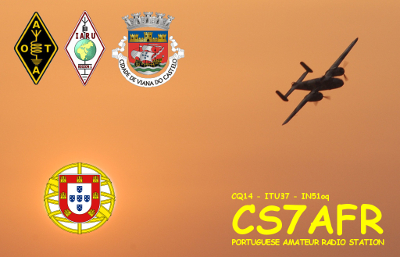 CS7AFR QSL