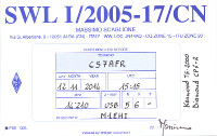 SWL I/2005-17/CN (20m)