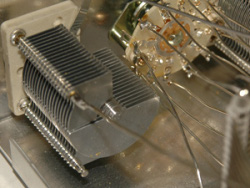 Detail of the ANTENNA capacitor
